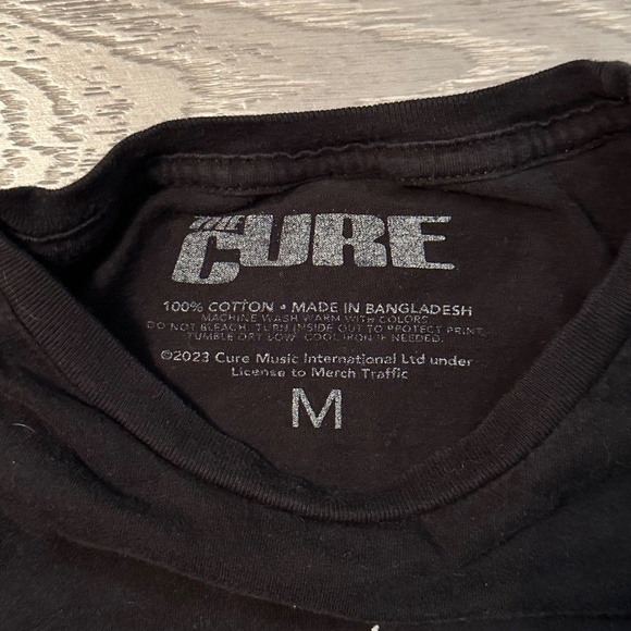 The Cure Shows of a Lost World 2023 Tour T-Shirt - Picture 3 of 3